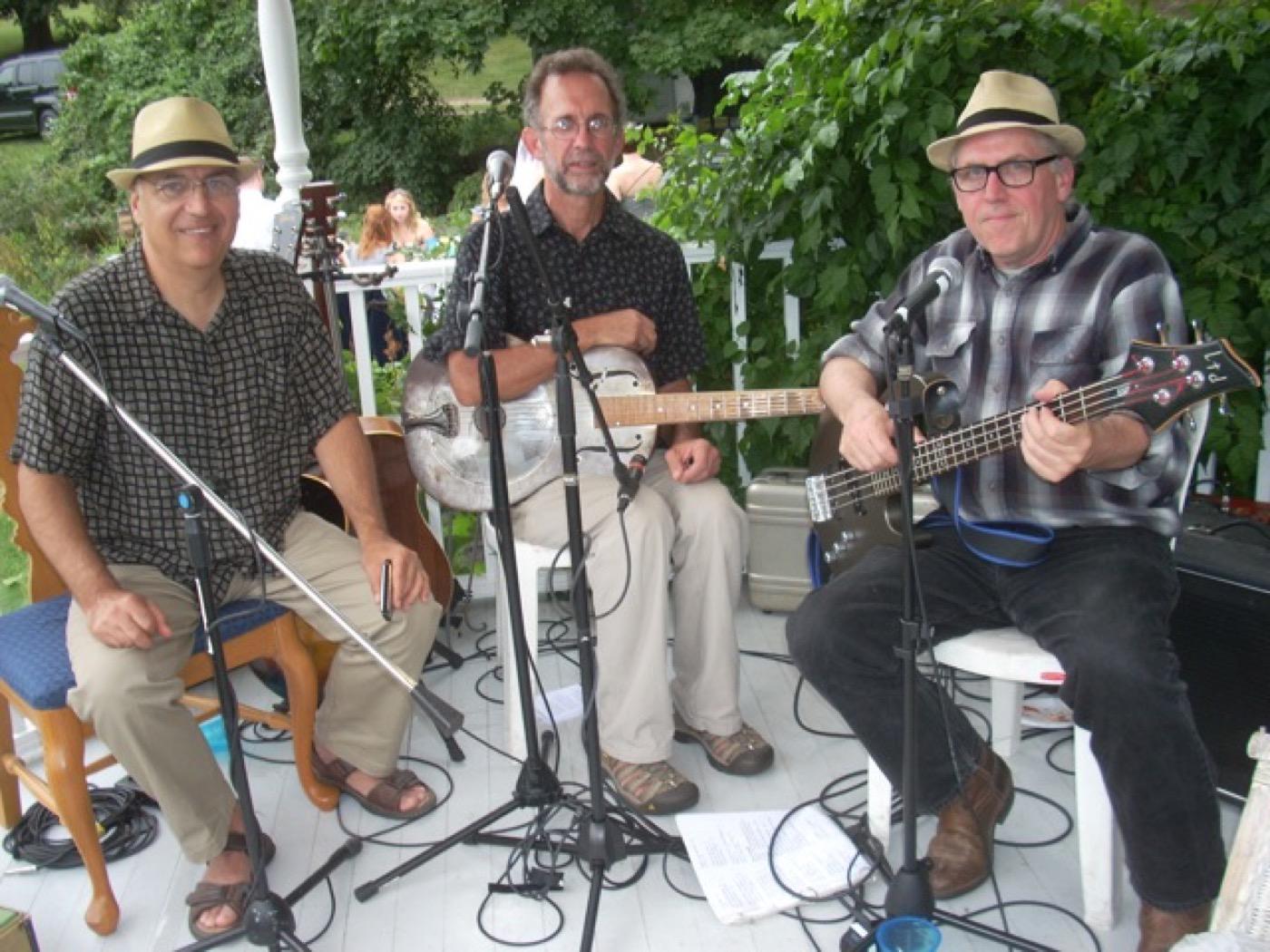 Cayuga Blue Notes at a wedding gig
